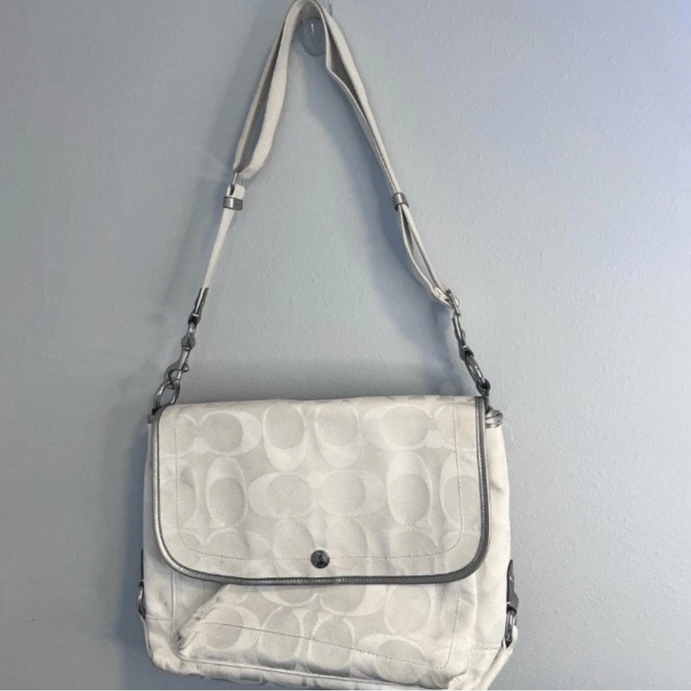 CoachWhite Kyra Shoulder Bag/Messenger
